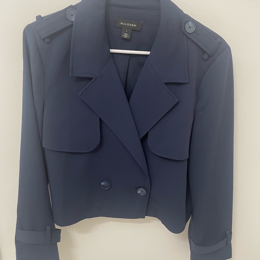 Halogen crop trench blazer - Picture 3 of 4